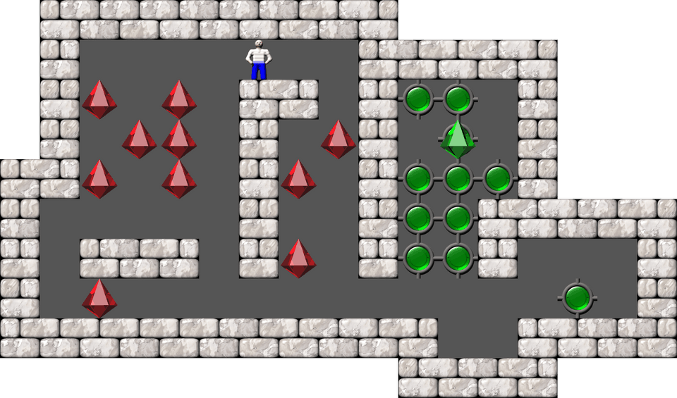 Sokoban Revenge Collection 08 level 19